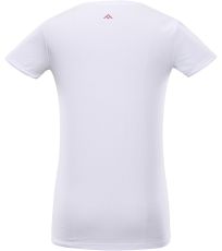 Dámské bavlněné triko EMIRA NAX bílá