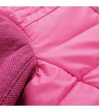 Dámská podzimní bunda NISIFA ALPINE PRO carmine rose