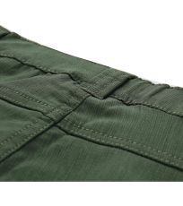 Dětské softshellové kalhoty PLATAN 4 ALPINE PRO rifle green