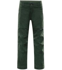 Dětské softshellové kalhoty PLATAN 4 ALPINE PRO rifle green