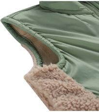 Dětská fleecová vesta ASONO ALPINE PRO fuchsie