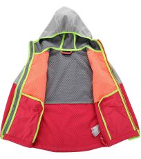 Dětská softshellová bunda NOOTKO 10 ALPINE PRO teaberry