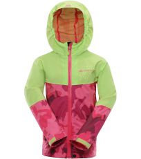Dětská bunda SLOCANO 3 ALPINE PRO camellia rose