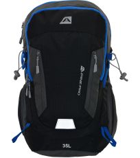 Outdoorový batoh s pláštěnkou 35L SEDE ALPINE PRO černá