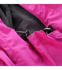 Dámská outdoorová bunda LANKA ALPINE PRO fuchsiová