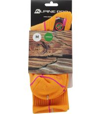 Unisex ponožky BANFF 2 ALPINE PRO cherry tomato