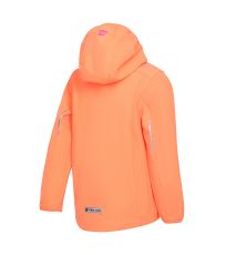 Dětská softshellová bunda ONNO ALPINE PRO Neon coral
