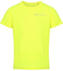 Dětské funkční triko CLUNO ALPINE PRO reflexní žlutá
