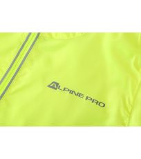 Dětská sportovní bunda NORIZO ALPINE PRO reflexní žlutá