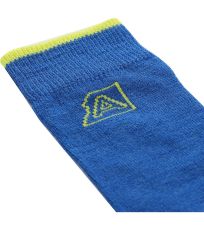 Dětské vlněné ponožky HENO ALPINE PRO cobalt blue
