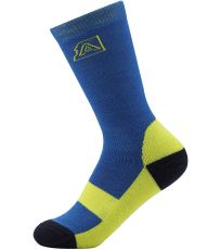 Dětské vlněné ponožky HENO ALPINE PRO cobalt blue