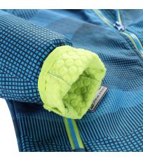 Dětská softshellová bunda EZORO ALPINE PRO brilliant blue