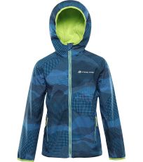 Dětská softshellová bunda EZORO ALPINE PRO brilliant blue