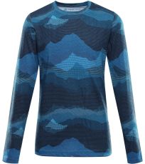 Dětské triko z organické bavlny ECCO 2 ALPINE PRO brilliant blue