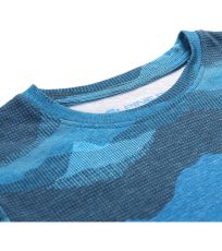Dětské triko z organické bavlny ECCO 2 ALPINE PRO brilliant blue