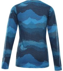 Dětské triko z organické bavlny ECCO 2 ALPINE PRO brilliant blue