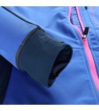 Dámská softshellová bunda UKEBA 2 ALPINE PRO Dazzling blue