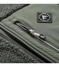 Pánská hřejivá fleece vesta OFES ALPINE PRO petrol