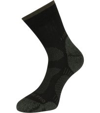 Unisex antibakteriální ponožky KEROWE ALPINE PRO černá