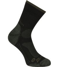 Unisex antibakteriální ponožky KEROWE ALPINE PRO černá
