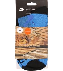 Sportovní kotníkové ponožky GANGE ALPINE PRO Dazzling blue