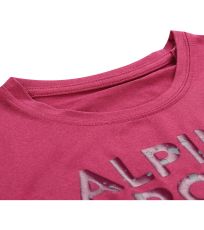 Dětské funkční triko TEOFILO 11 ALPINE PRO ostružinová