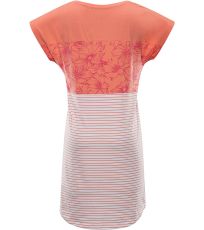 Dámské šaty CLEYA ALPINE PRO peach pink