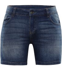 Dámské jeans šortky GERYGA 2 ALPINE PRO indigo blue