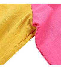 Dětské triko s dlouhým rukávem TOWERO 4 ALPINE PRO pink glo