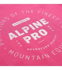 Dětské triko YVATO ALPINE PRO pink glo
