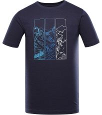 Pánské rychleschnoucí triko GREM ALPINE PRO perská modrá